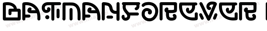 BatmanForever RegularVersion 10字体转换